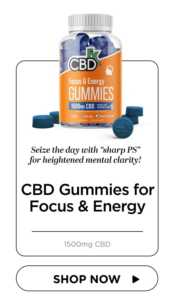 CBD Gummies for Focus & Energy