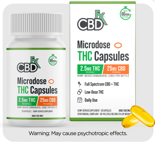 Microdose THC Capsules