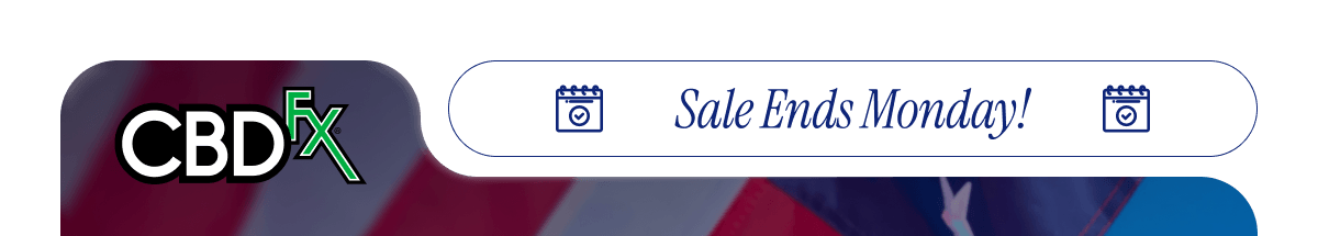 CBDfx - Sale Ends Monday!
