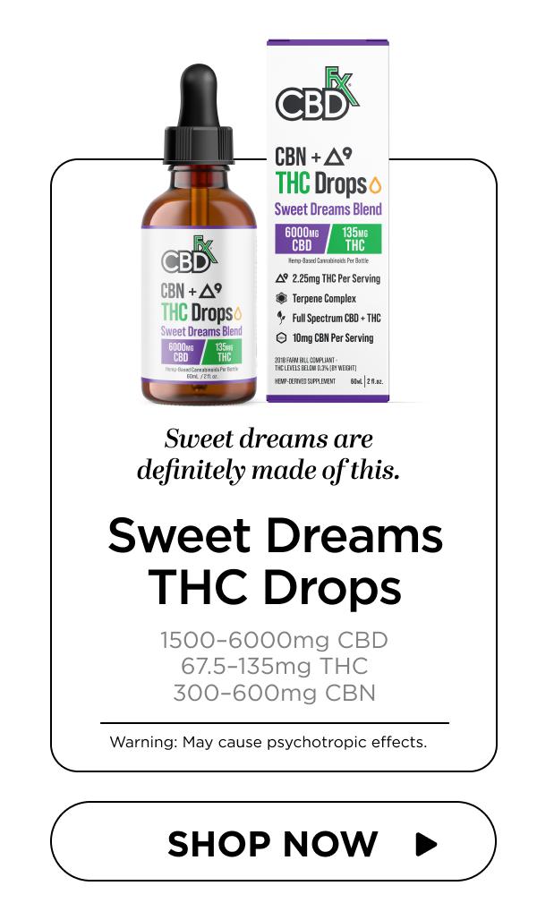 Sweet Dreams Blend THC Drops