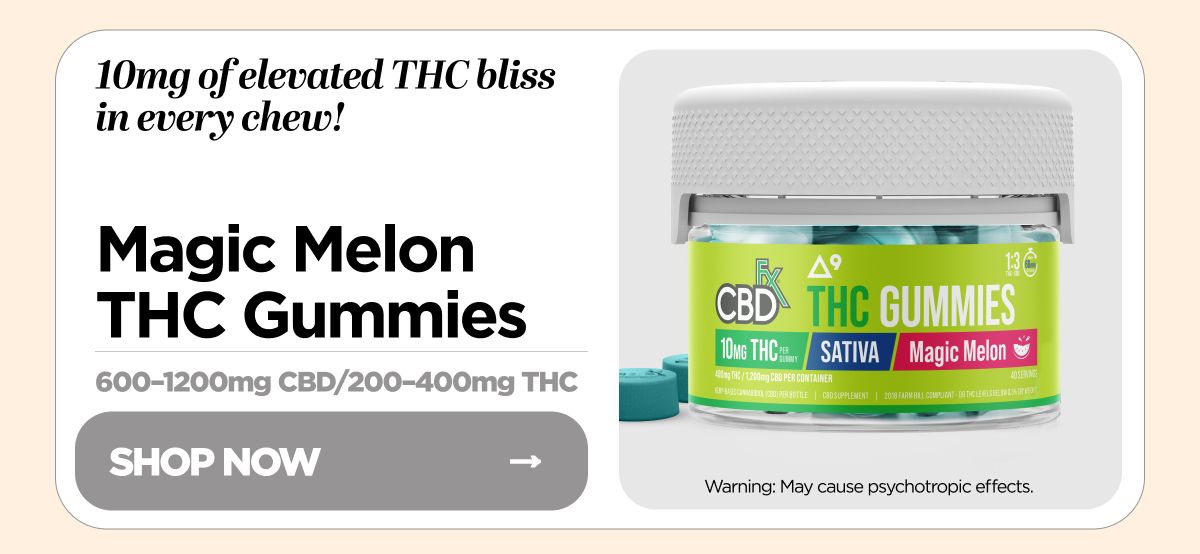 Magic Melon THC Gummies