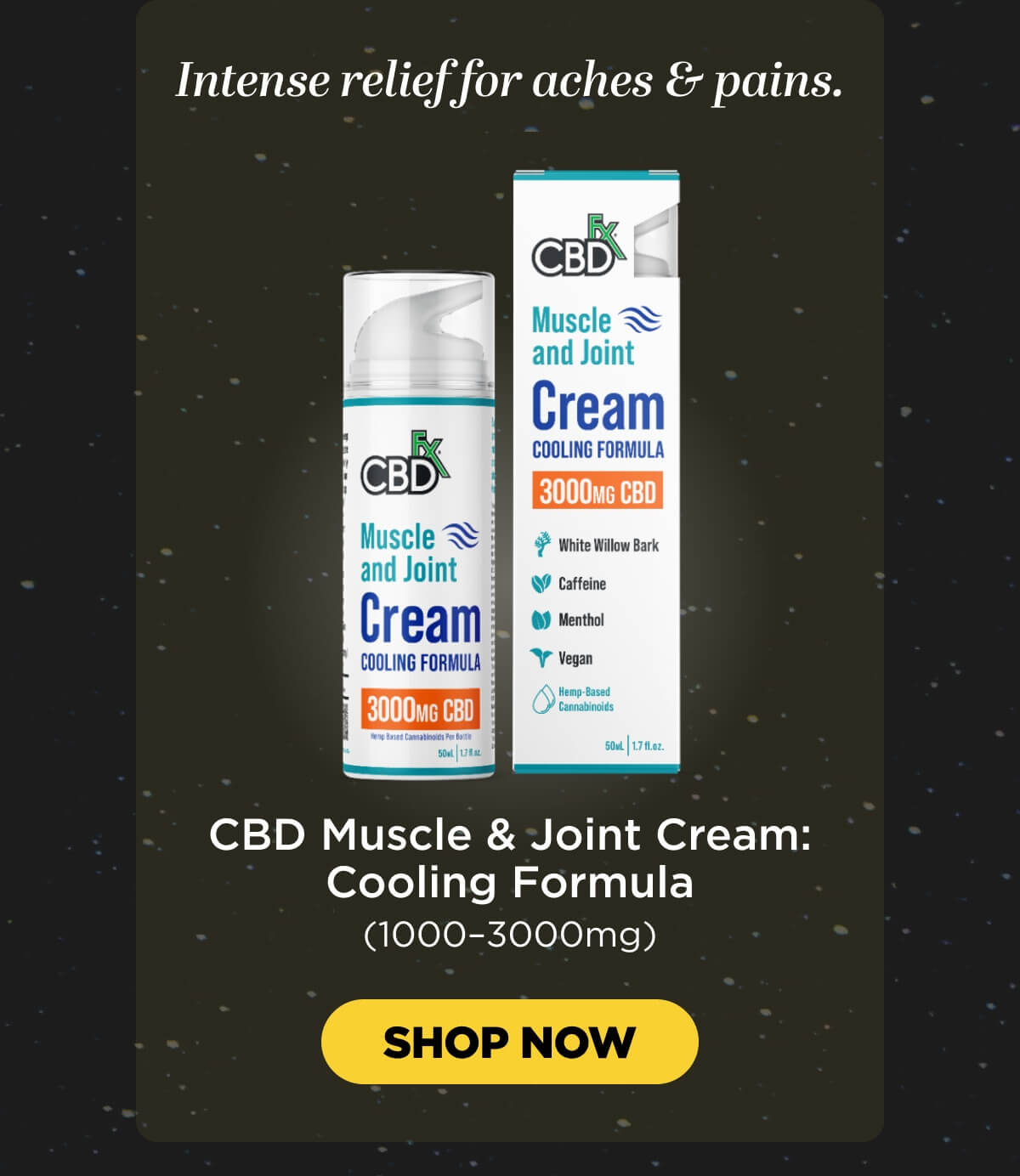Muscle & Joint Cream: Cooling Formula