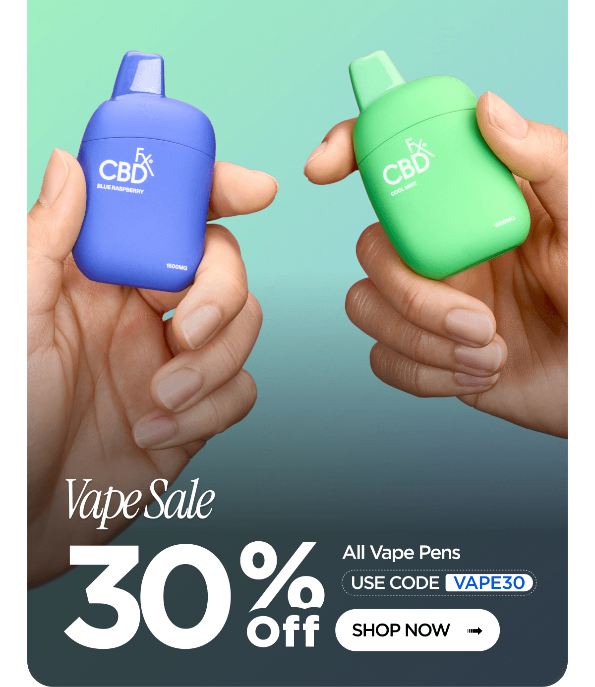 Vape Sale 30% Off all Vape Pens