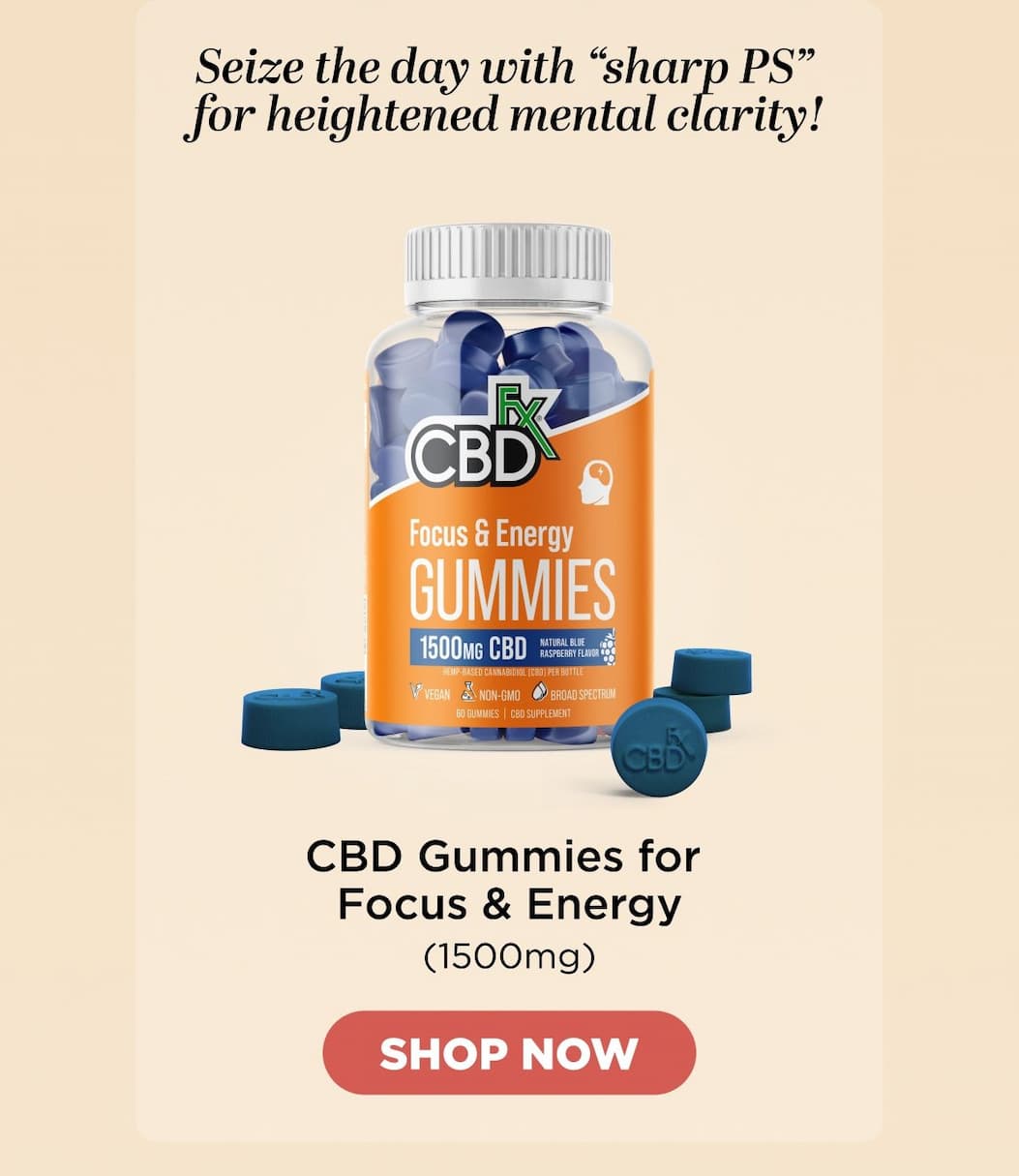 CBD Gummies for Focus & Energy
