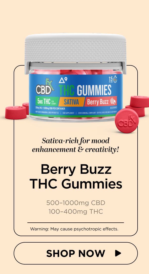Berry Buzz THC Gummies