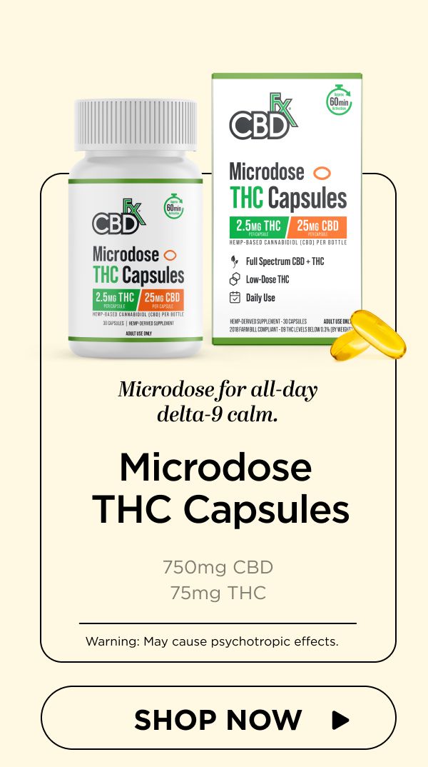 Microdose THC Capsules