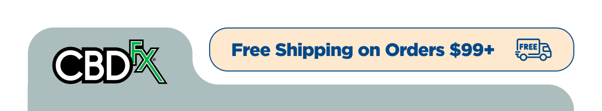CBDfx - Free Shipping on Orders $99+