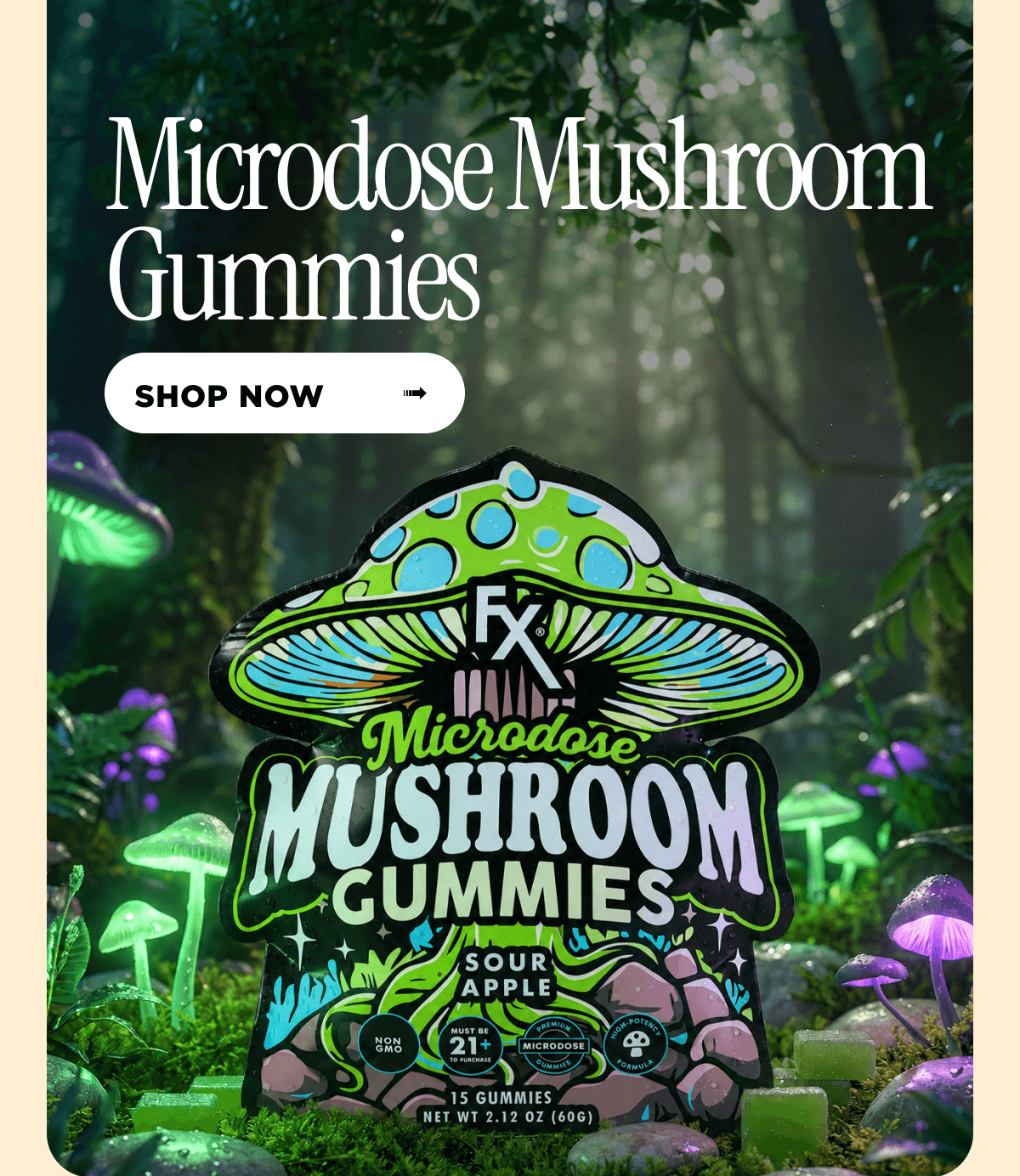 Microdose Mushroom Gummies