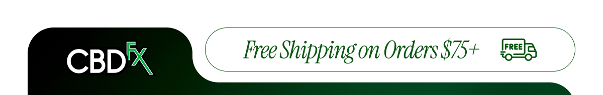 CBDfx - Free Shipping on Orders $75+