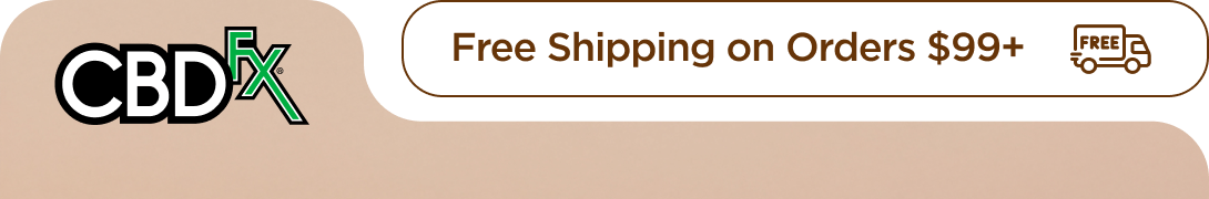 CBDfx - Free Shipping on Orders $99+