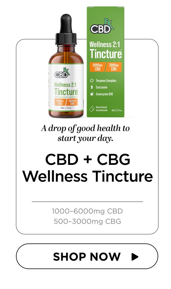 CBD + CBG Wellness Tincture