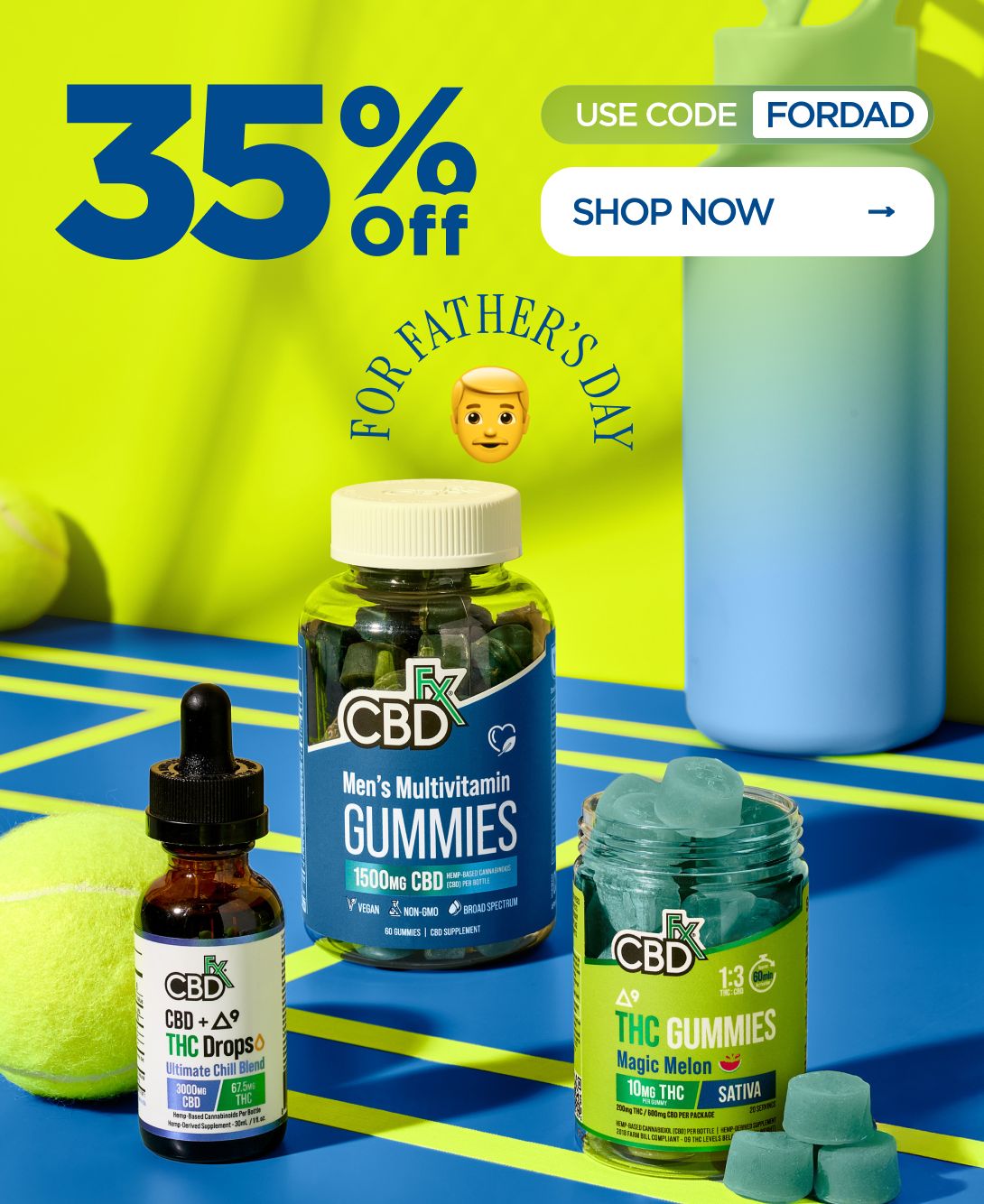 35% OFF for Father’s Day Use code FORDAD