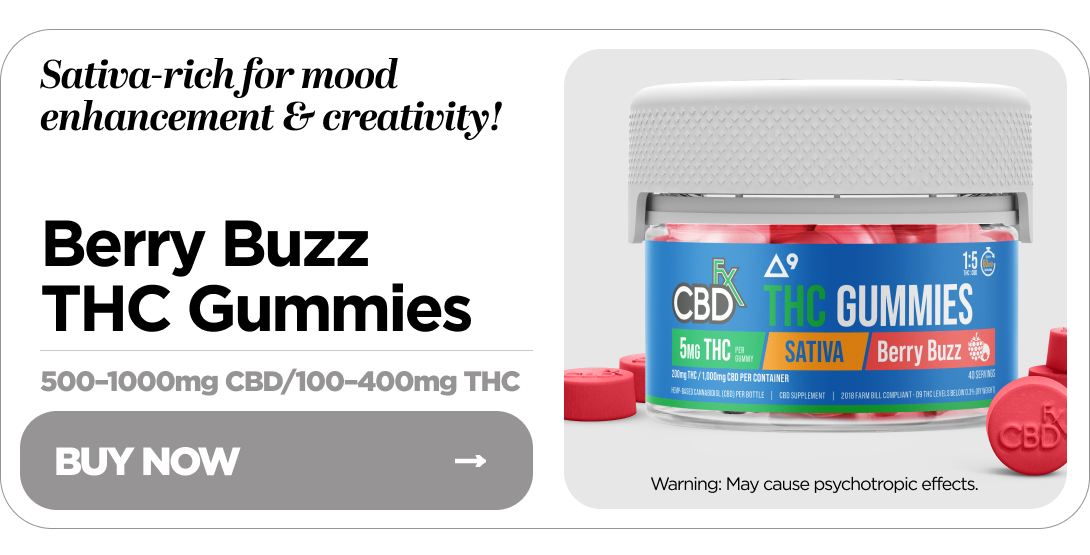 Berry Buzz THC Gummies