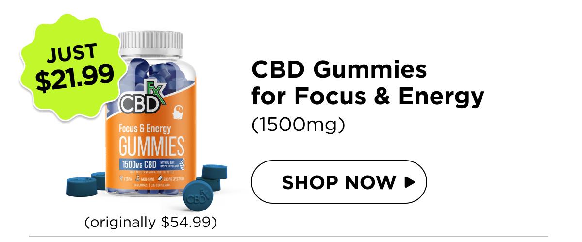 CBD Gummies for Focus & Energy