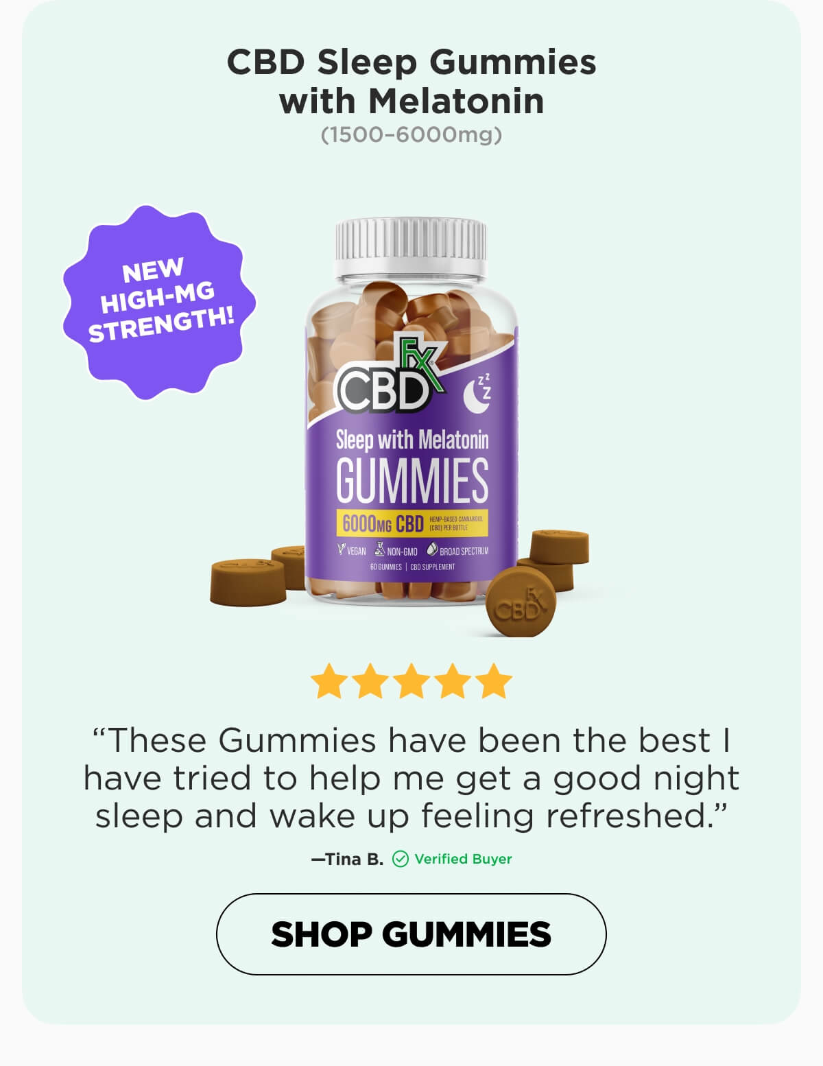 CBD Sleep Gummies with Melatonin