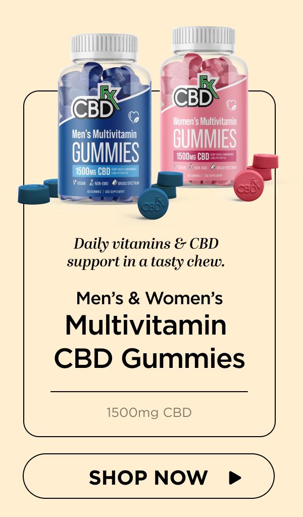 Men’s & Women’s Multivitamin CBD Gummies