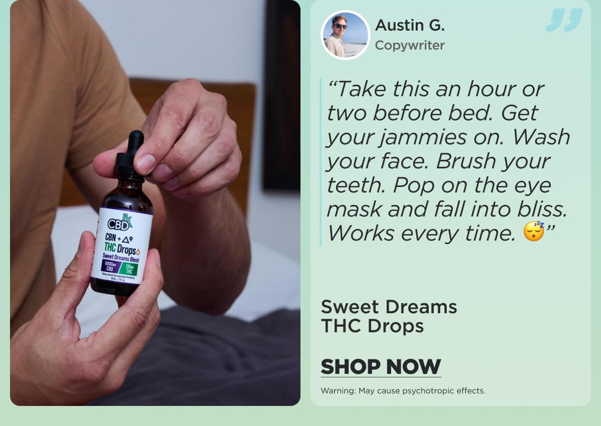 Sweet Dreams Blend THC Drops