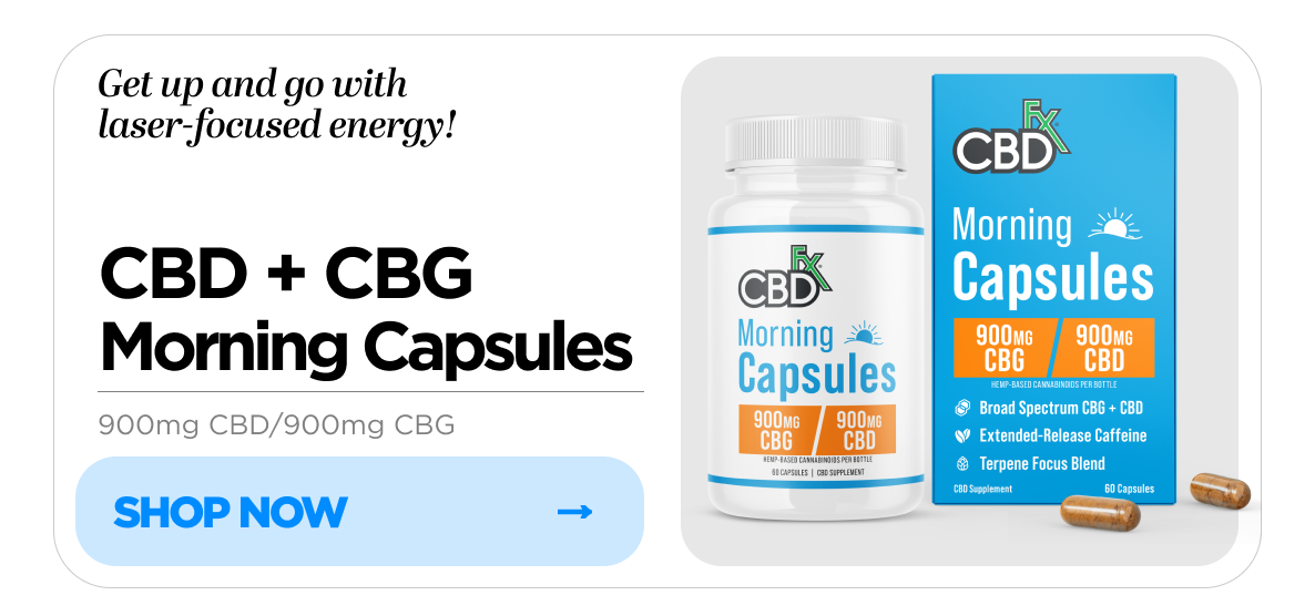 CBD + CBG Morning Capsules