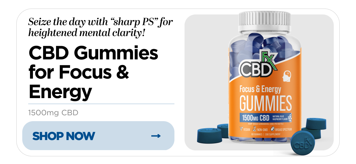CBD Gummies for Focus & Energy