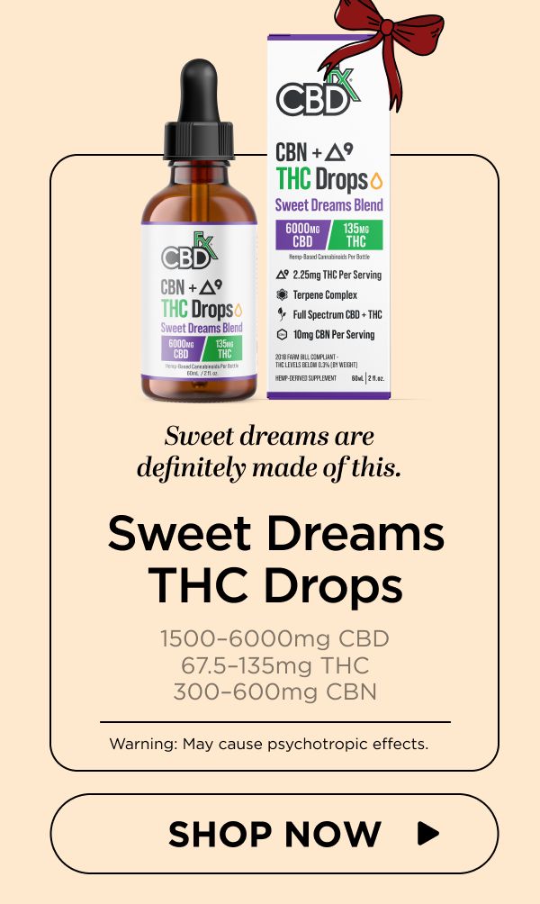 Sweet Dreams Blend THC Drops