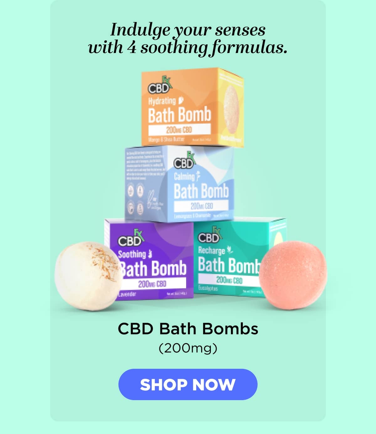 CBD Bath Bombs