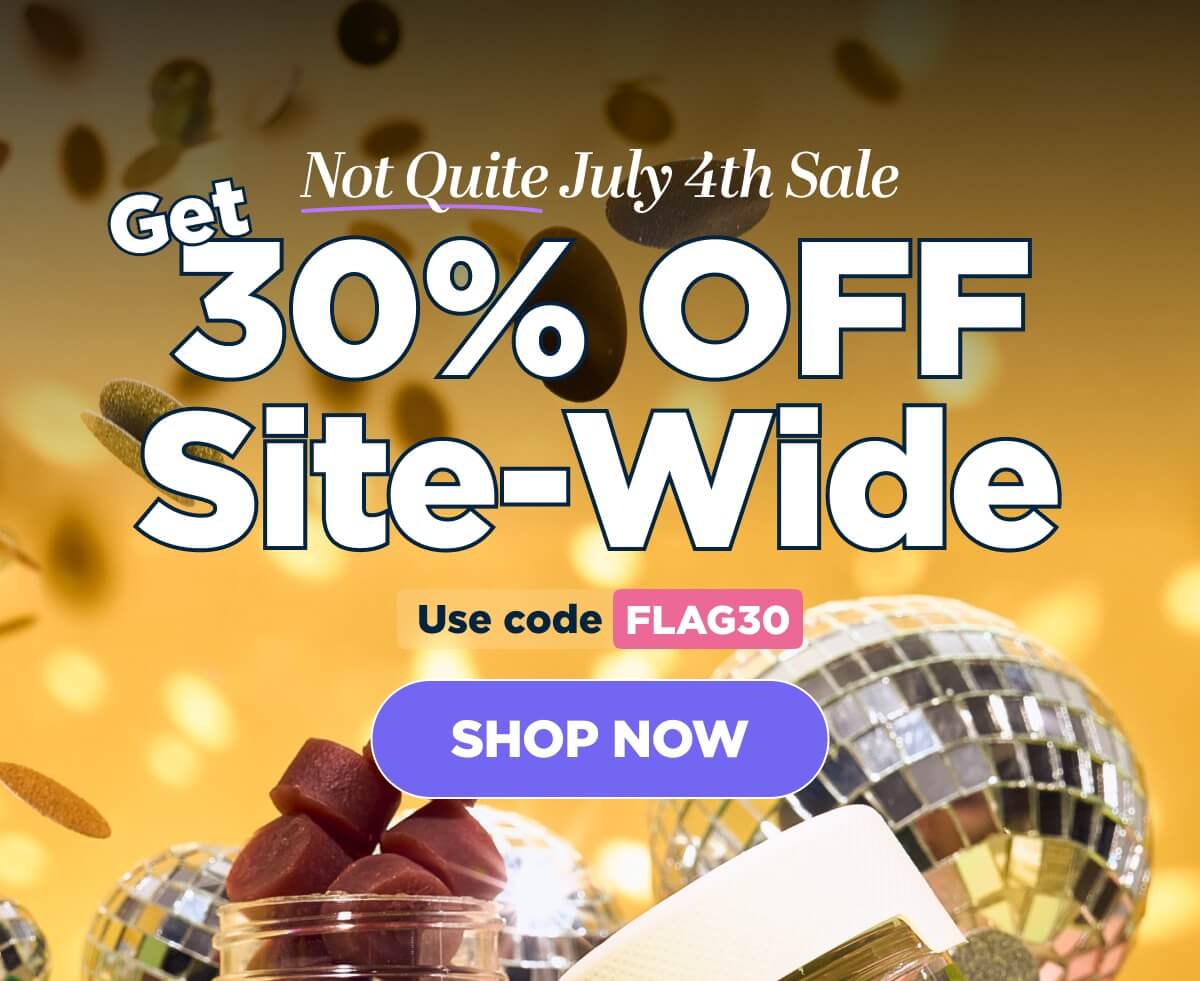 Not Quite July 4th Sale: Get 30% OFF Site-Wide! Use code FLAG30