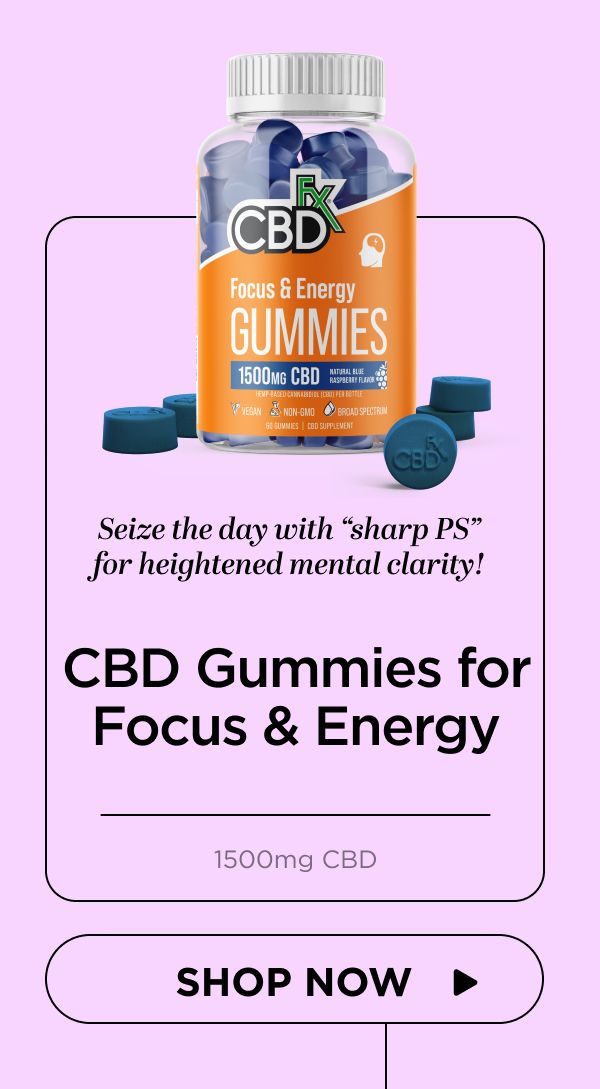CBD Gummies for Focus & Energy