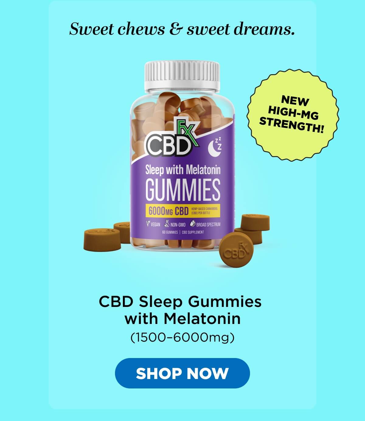 CBD Sleep Gummies with Melatonin