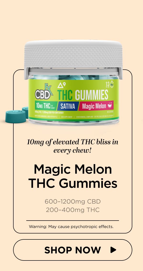 Magic Melon THC Gummies