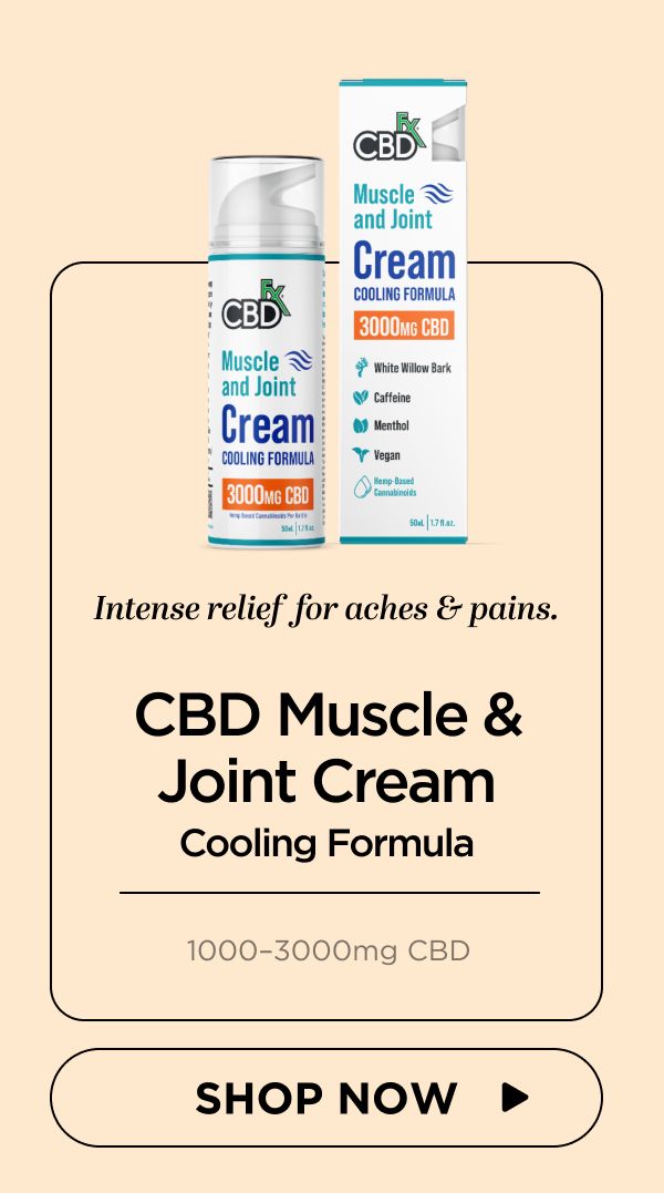 Muscle & Joint Cream: Cooling Formula