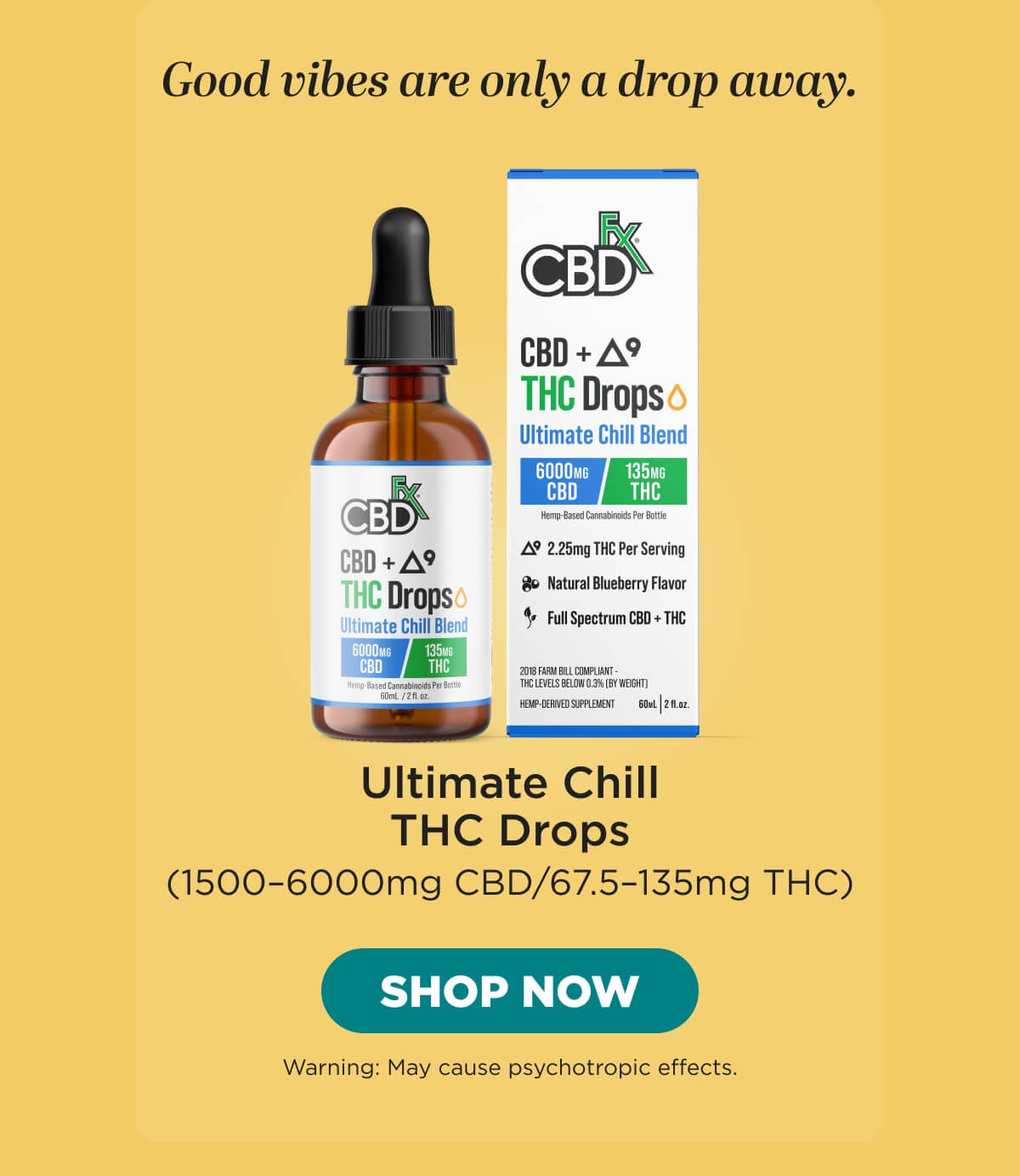 Delta-9 THC Drops: Ultimate Chill Blend
