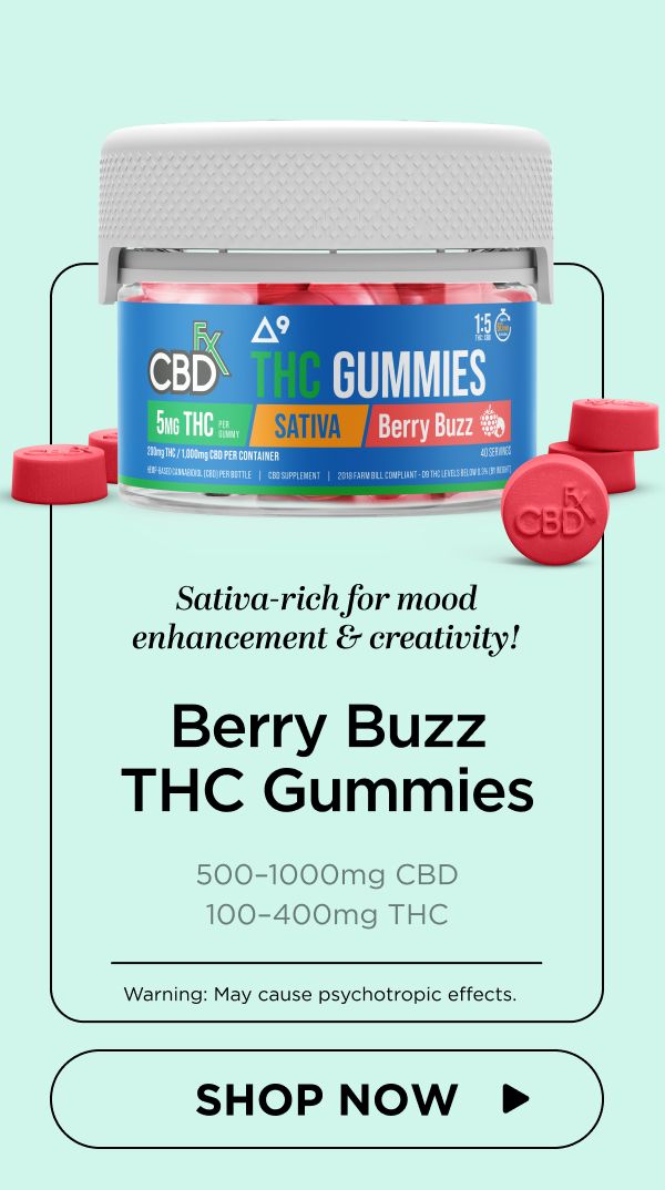 Berry Buzz THC Gummies