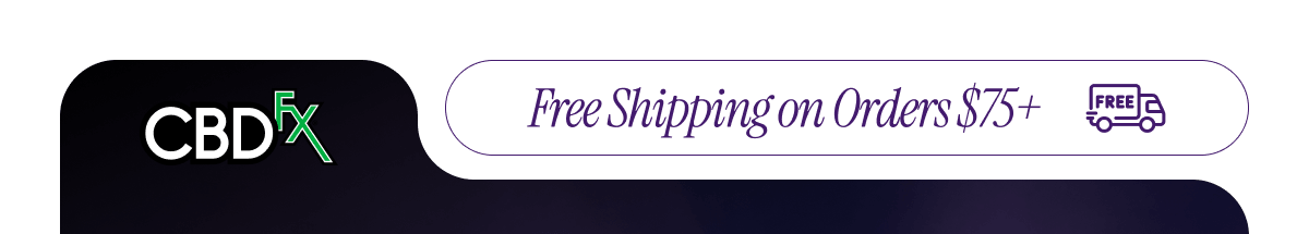 CBDfx - Free Shipping on Order $75+