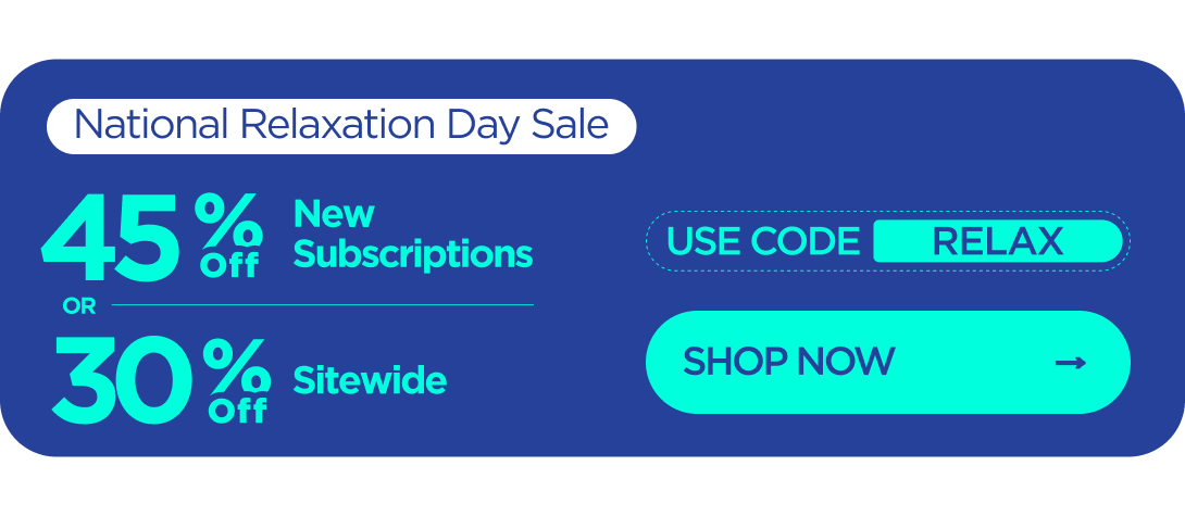 National CBD Day Sale 40% OFF Use code CBDDAY