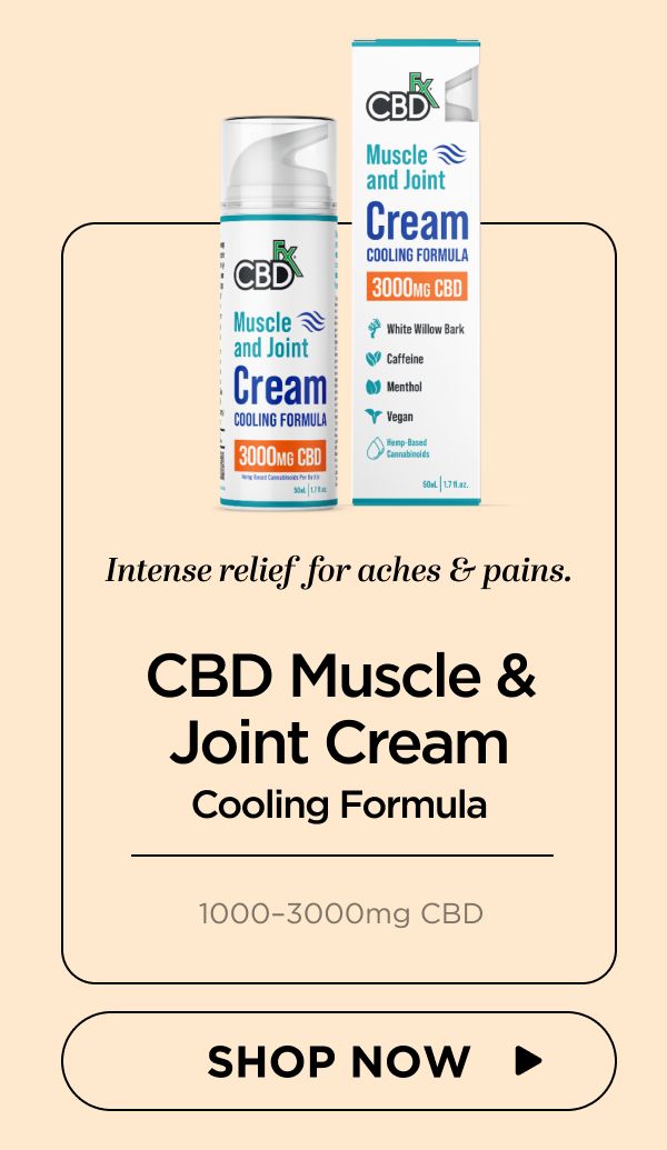 Muscle & Joint Cream: Cooling Formula