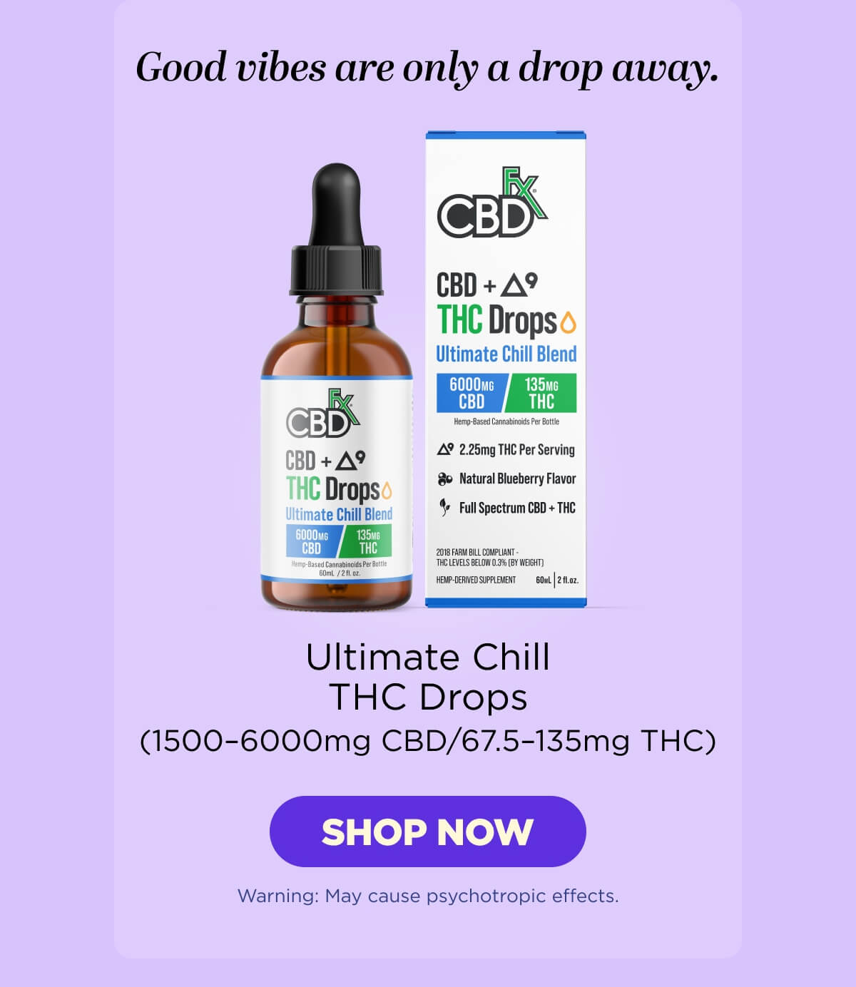 Delta-9 THC Drops: Ultimate Chill Blend