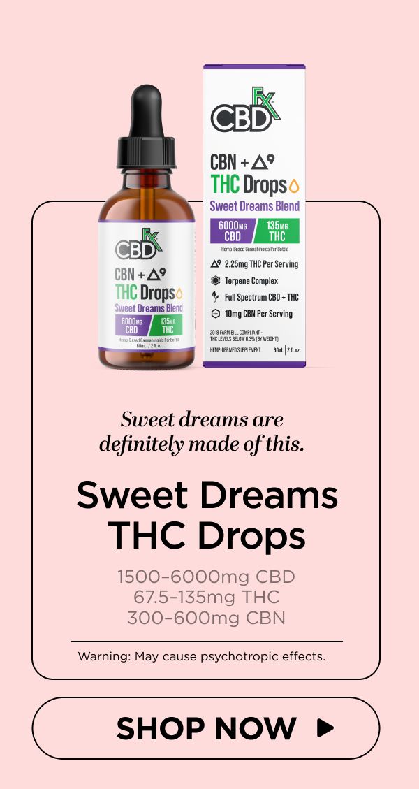 Sweet Dreams Blend THC Drops
