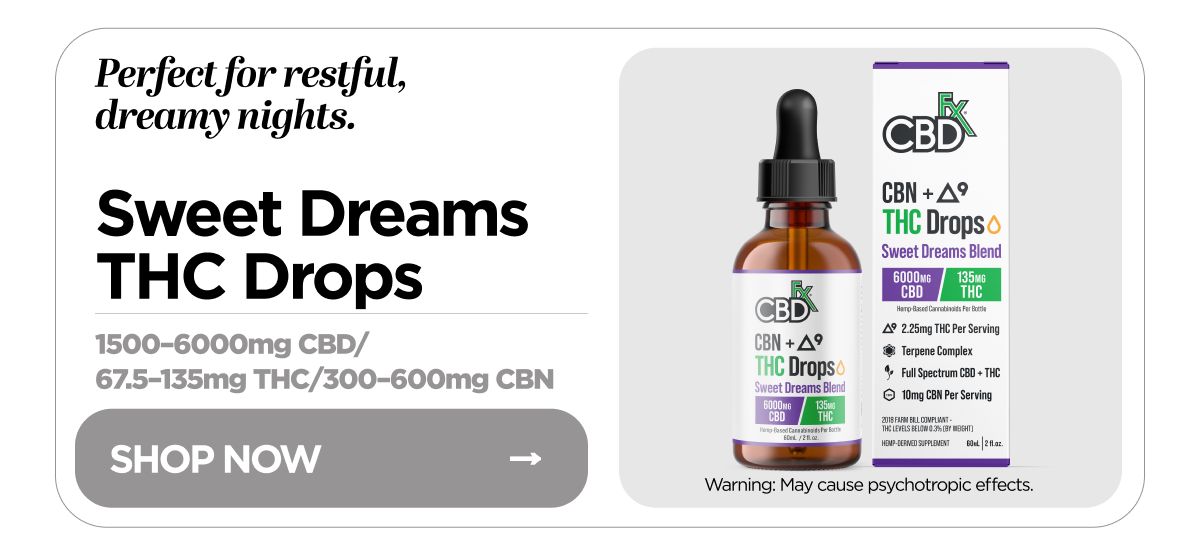 Sweet Dreams Blend THC Drops