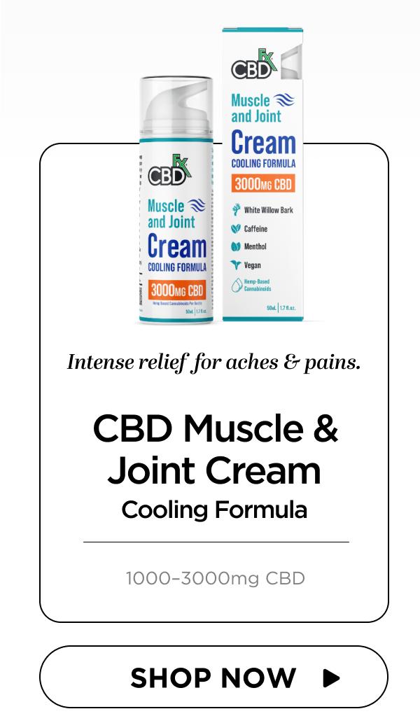 Muscle & Joint Cream: Cooling Formula