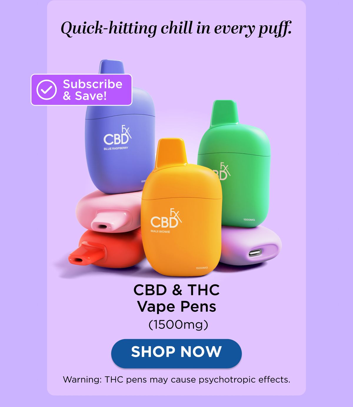 CBD & THC Vape Pens
