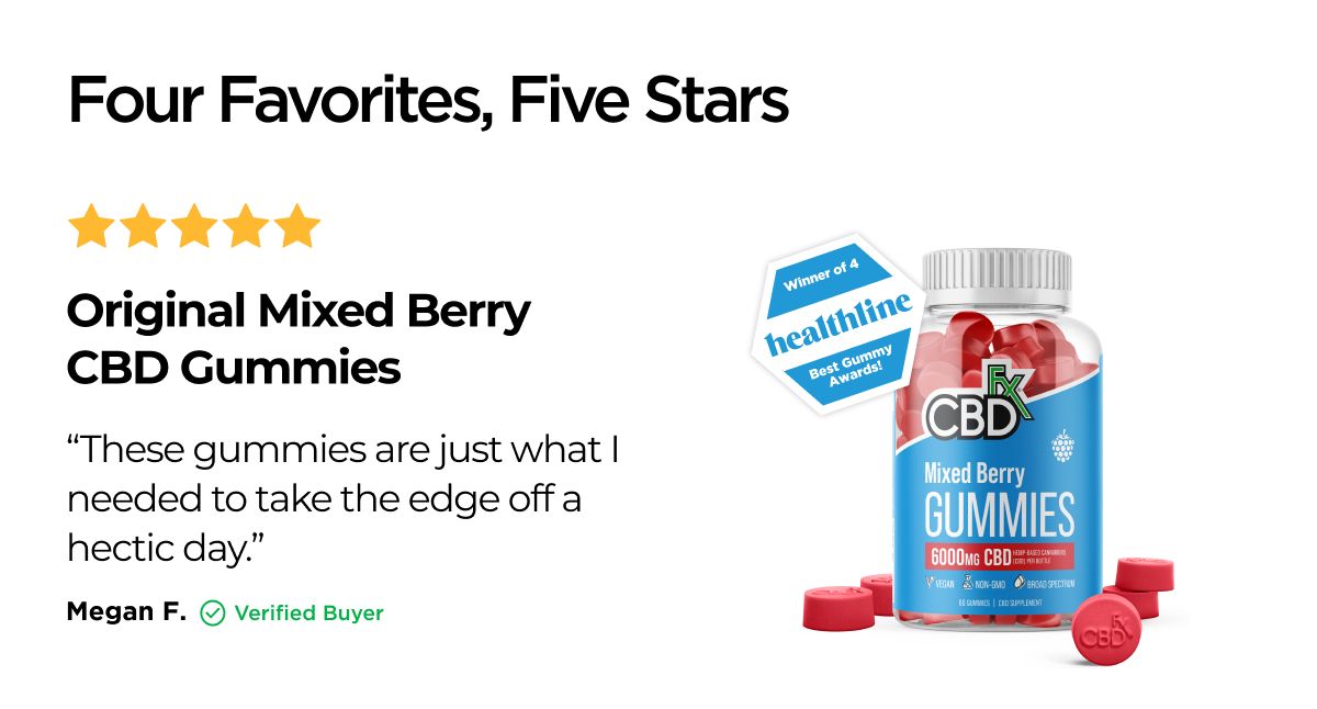 Original Mixed Berry CBD Gummies