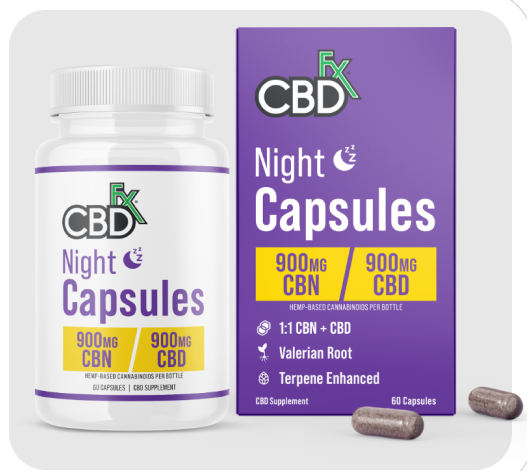 CBD + CBN Night Capsules