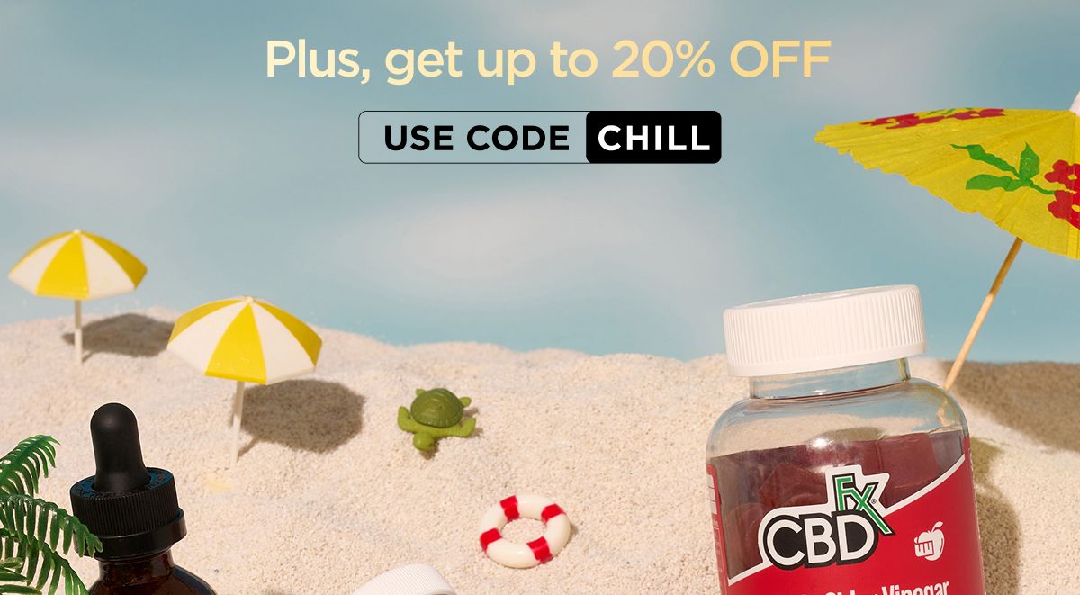 Plus, get up to 20% OFF with code CHILL!
