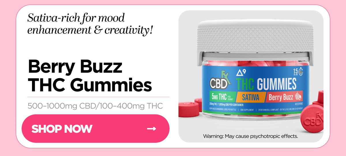 Berry Buzz THC Gummies