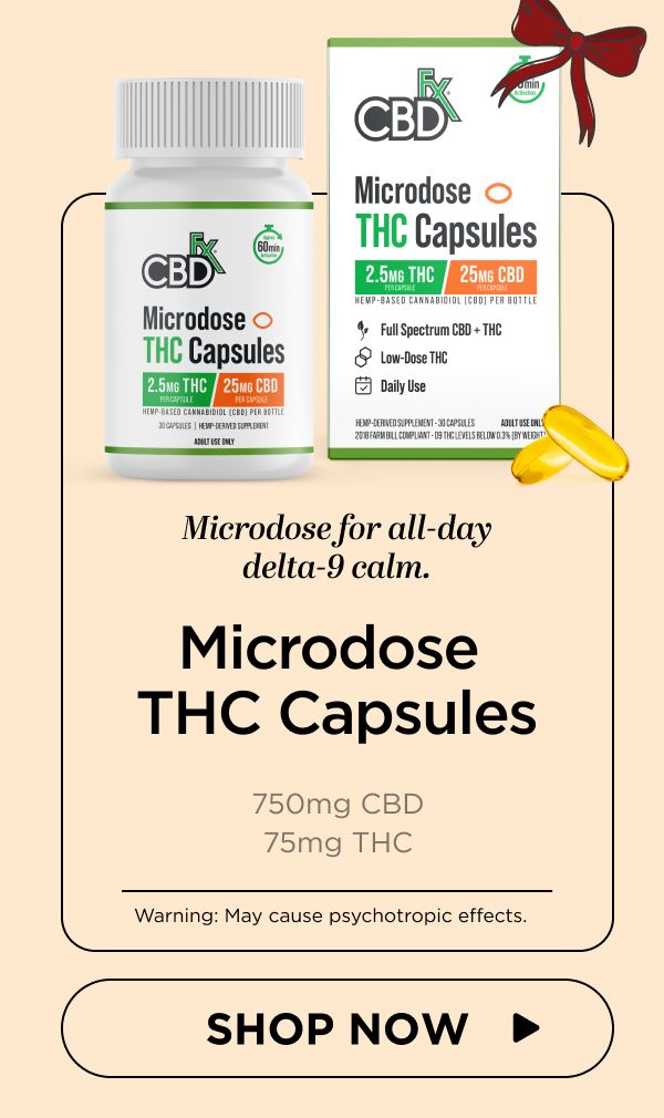 Microdose THC Capsules