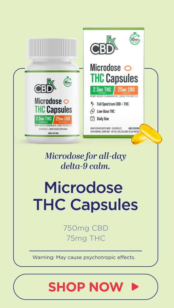 Microdose THC Capsules