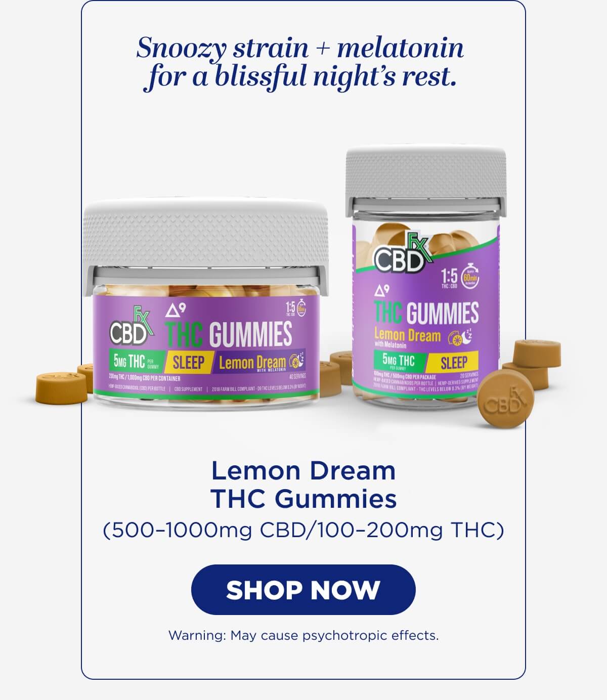 Lemon Dream THC Gummies