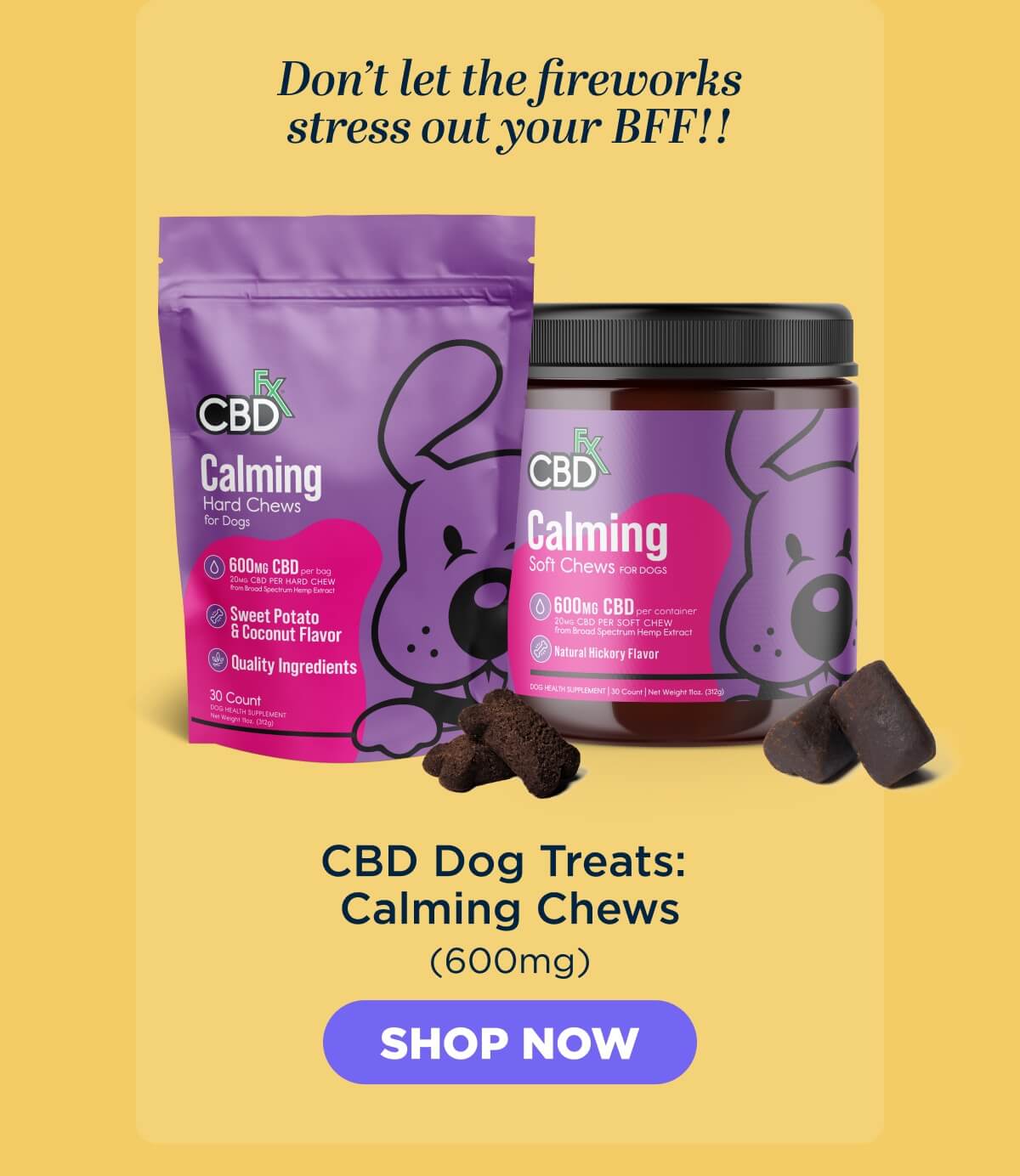 Calming CBD Dog Treats