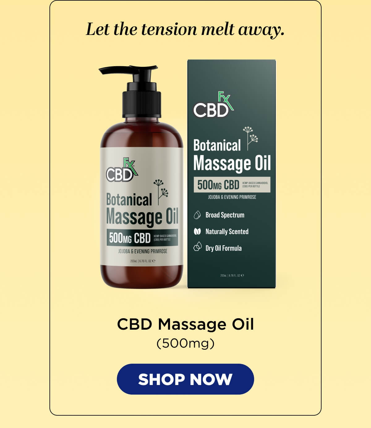 CBD Massage Oil