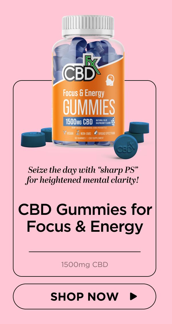 CBD Gummies for Focus & Energy